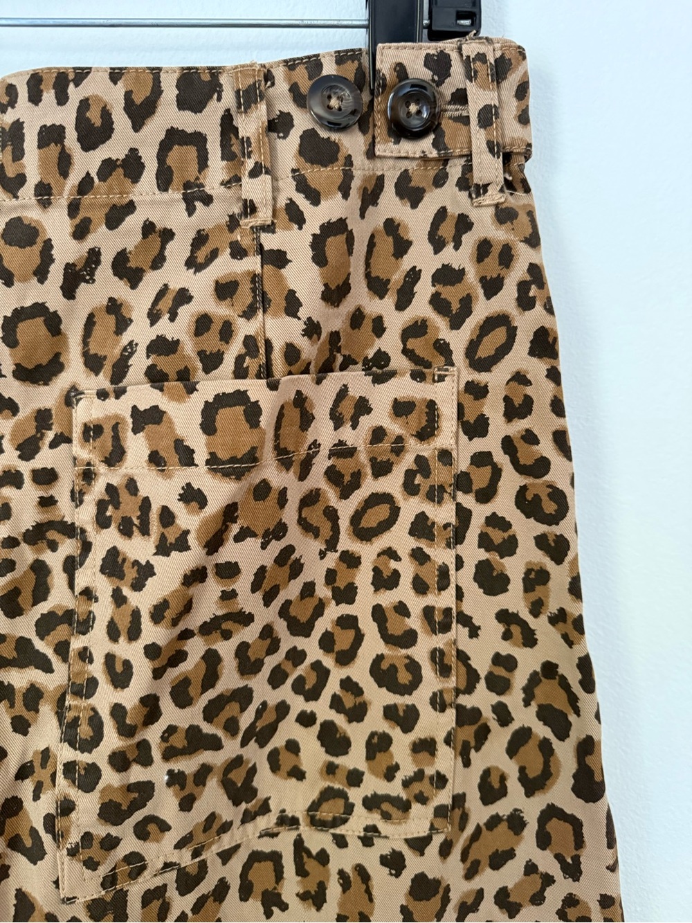 pistola Leopard-Print Pants in Tan & Black TORI UTILITY PANT - FELINE - Picture 10 of 14